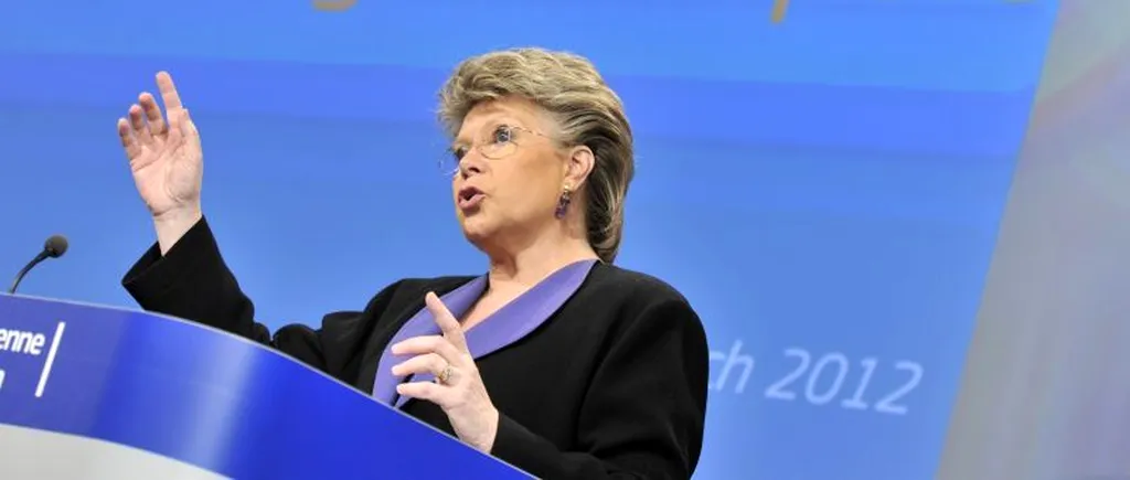 Viviane Reding: Criza din România este un mare pericol, putând afecta integrarea deplină în UE