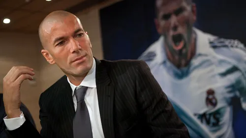 Oficial: Zinedine Zidane, antrenor la Real Madrid