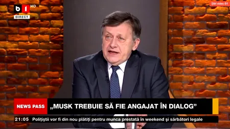 Crin Antonescu: „Elon Musk ar trebui să fie angajat într-un DIALOG despre România”