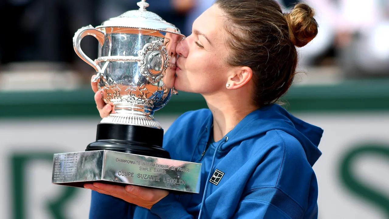 Simona Halep câștigă finala turneului de la Roland Garros