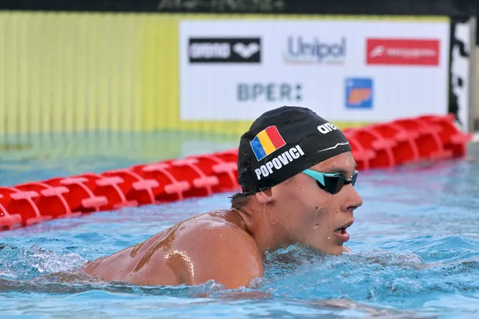 David Popovici, dezvăluiri după ce a luat aurul la Trofeul Settecolli. Cui îi dedică premiul și ce spune despre un nou record