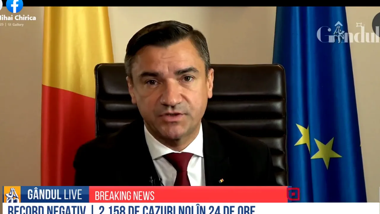 Gândul LIVE. Mihai Chirica: „Iași a suferit de o politică pesedistă, care a îndemnat spre sărăcie / Noi suntem o oază aici la Iași, dar la 30 de kilometri suntem în Evul Mediu”