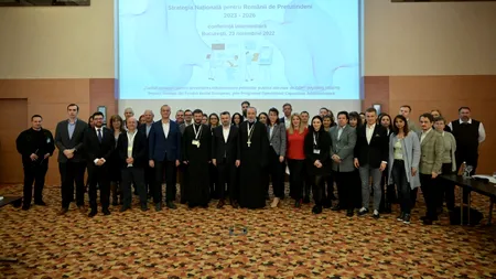 FOTO | Departamentul pentru Românii de Pretutindeni. Conferința intermediară a proiectului „Cadrul strategic pentru dezvoltarea infrastructurii politicilor publice derulate de DRP”