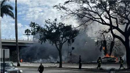 Tragedie în Florida. Un avion s-a prăbușit în Boca Raton. Nici un supraviețuitor