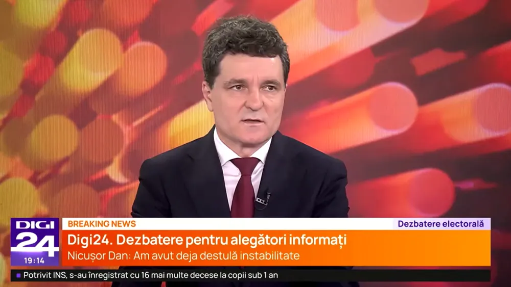 Nicușor Dan EXCLUDE ipoteza Simion – premier / „Președintele are puterea de a alege MAJORITATEA cu care să lucreze”
