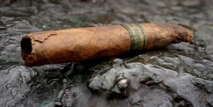 Un trabuc fumat pe jumătate de Winston CHURCHILL, scos la licitaţie de Casa Catherine Southon Auctioneers and Valuers. Prețul uluitor cerut