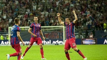 Steaua - Vardar și Levadia - Pandurii, meciurile zilei pentru români în Europa