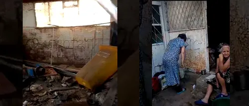 VIDEO | Asistați sociali din județul Dolj, cazați în CONDIȚII inumane. Stau într-o baracă din metal, fără apă sau toaletă