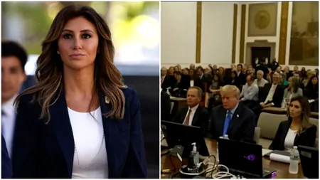 Obiectul NEOBIȘNUIT adus în sala de judecată de avocata lui Donald Trump