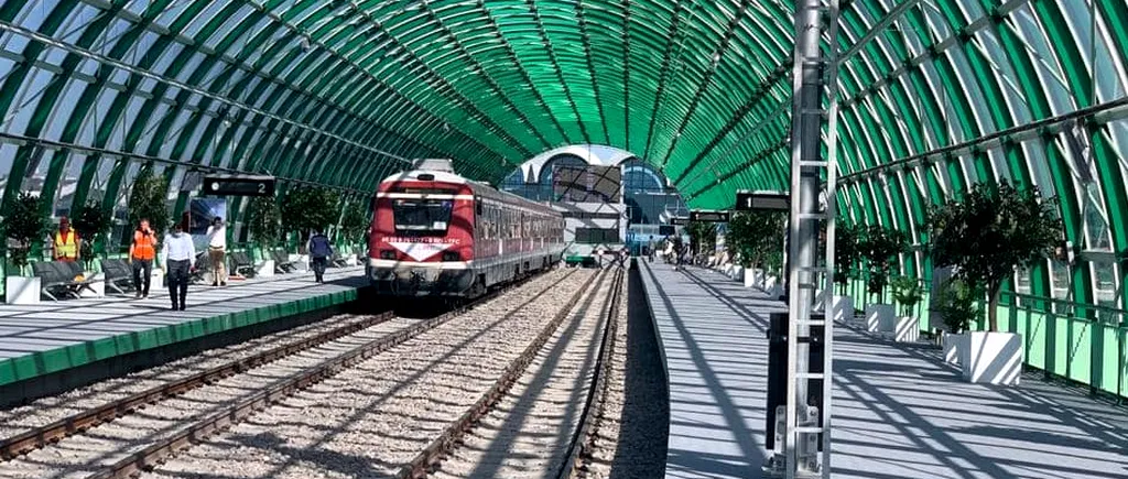 Ministrul Transporturilor: Numărul de călători care merg zilnic cu trenul Gara de Nord-Otopeni a crescut