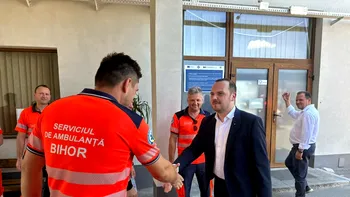 Alexandru Rogobete, în vizită la Spitalul Clinic Județean de Urgență din Oradea: „Lucrările avansează într-un ritm bun”