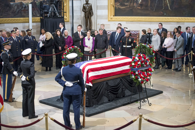 Funeraliile lui Georrge H.V. Bush