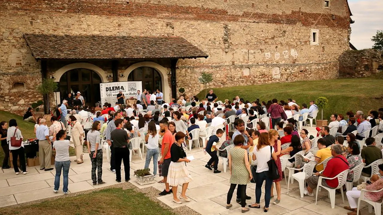 Pleșu, Liiceanu și Patapievici, la Festivalul Dilema veche, de la Alba Iulia