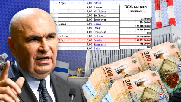În timp ce premierul Bolojan lasă orașele să înghețe, primarul Bolojan era campionul ajutoarelor pentru termoficarea Oradei: 200 de milioane de lei din Fondul de Rezervă, dublu față de celelalte municipii