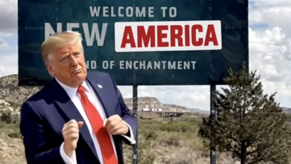Trump vrea să schimbe din nou harta lumii: New Mexico să devină „New America”: „Îmi place la nebunie!”