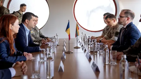 Aflat în Lituania, Miruţă propune teme pentru Summitul de la Ankara, la care e posibil să nu mai participe. Interimatul său la Ministerul Apărării expiră până atunci