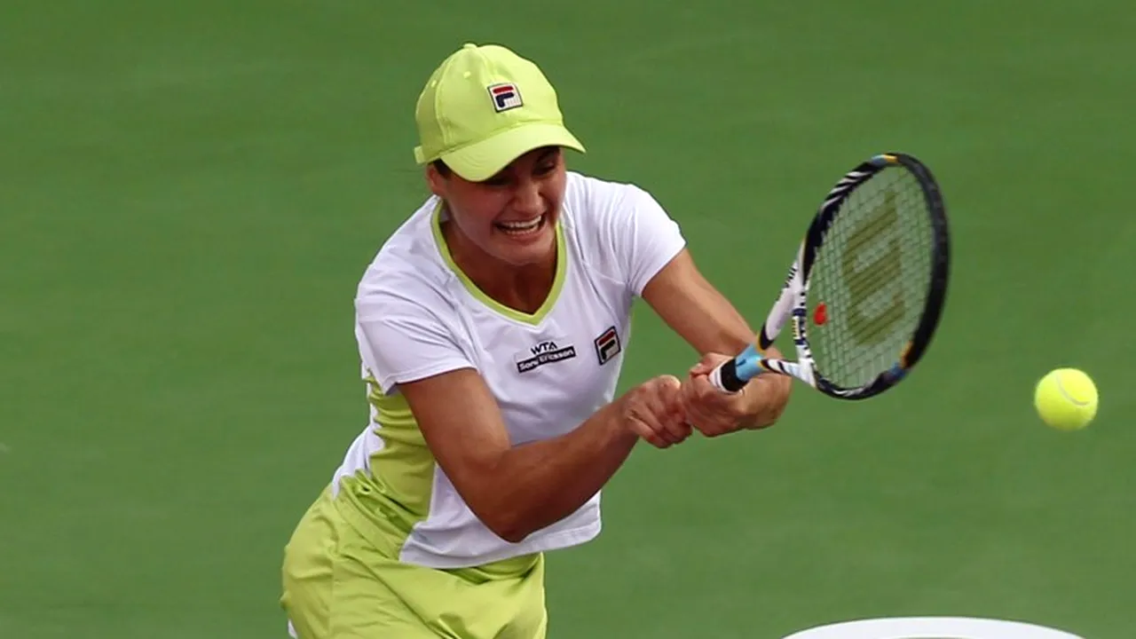 Monica Niculescu a abandonat în sferturile de finală, la Washington