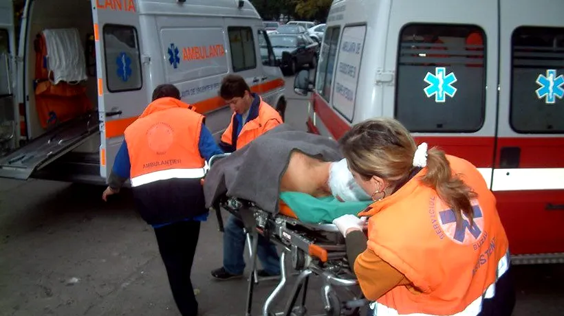 Accident de microbuz în județul Cluj. Cinci persoane au fost rănite