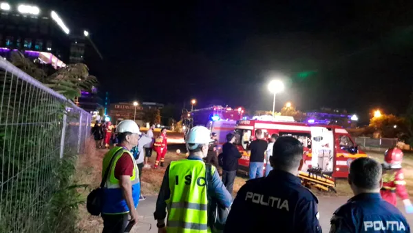 Salvatorii DSU și echipe ale ISC au continuat exercițiul „SEISM 2025” la metrou. O garnitură de tren a fost prinsă sub dărâmături