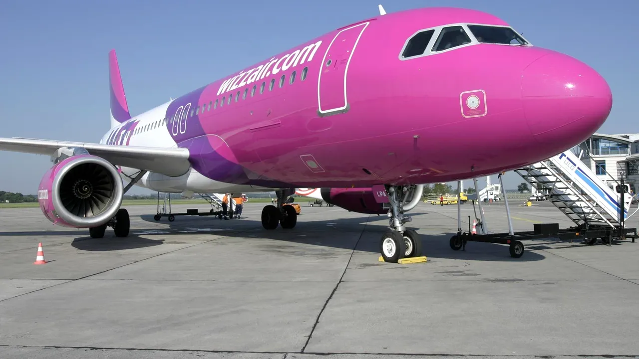 Wizz Air anunță o nouă rută