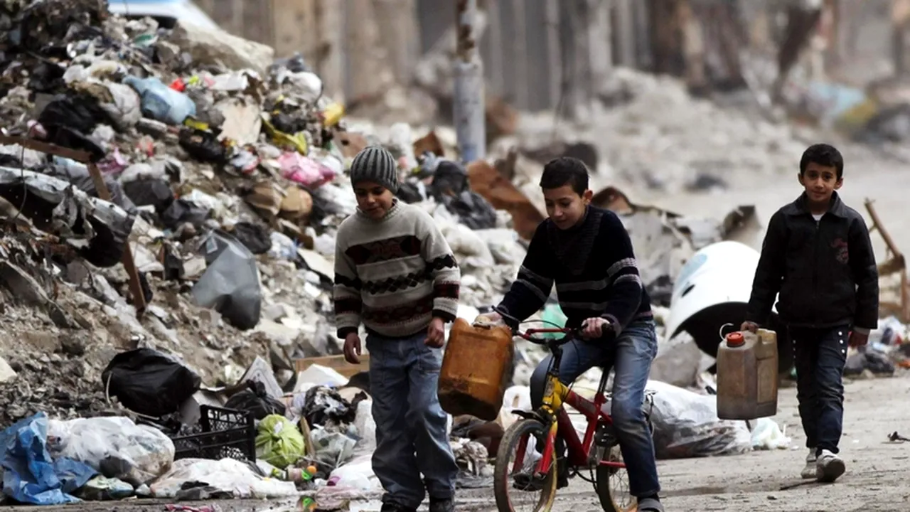 UNICEF: 2014, un an devastator pentru copii