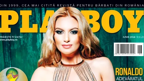 Cântăreața Tara Holtea, pe coperta numărului din iunie al Playboy