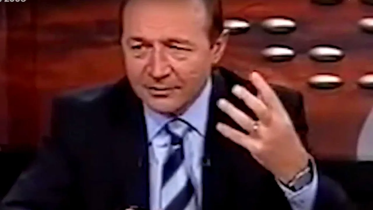 VIDEO Traian Băsescu, înverșunare absolută la adresa politicienilor compromiși. Ce spunea fostul președinte în 2004: „Au făcut compromisuri pentru bani, au mințit public...