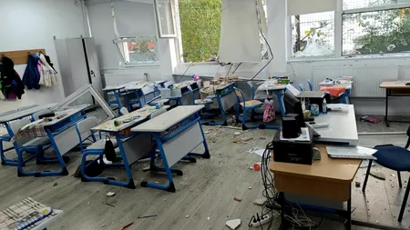 Când vor putea reveni în clase elevii de la Liceul „Dimitrie Bolintineanu”. Clădirea a fost afectată serios de EXPLOZIA blocului din Rahova