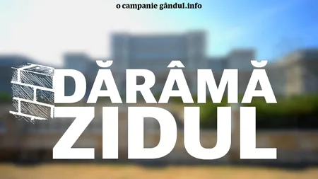 Alătură-te și tu campaniei Gândul DĂRÂMĂ ZIDUL accesând aplicația pentru Facebook 