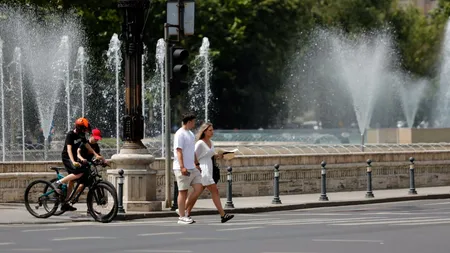 Cod galben de CANICULĂ până miercuri, 19 iunie. ANM anunță temperaturi de 35 de grade!