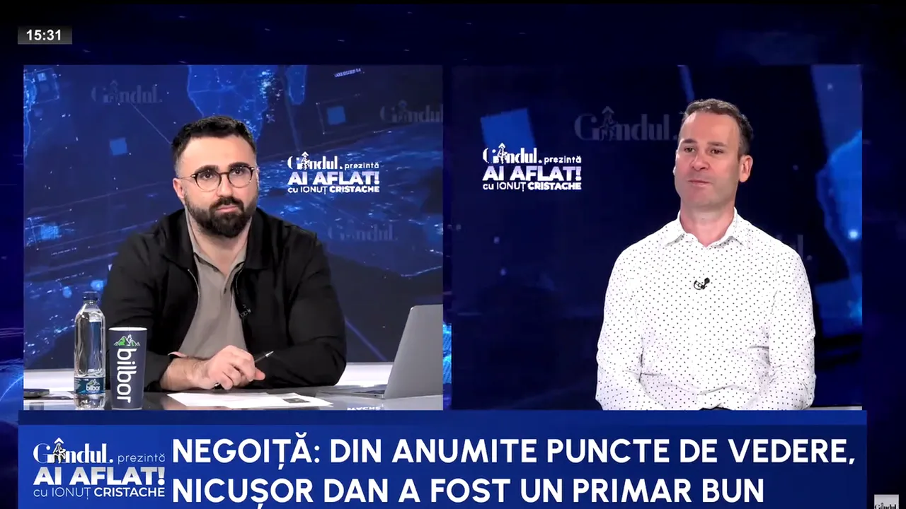 Robert Negoiță: Din anumite puncte de vedere, Nicușor Dan a fost un PRIMAR bun pentru București