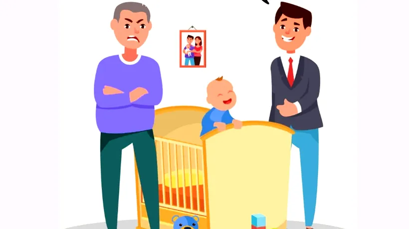 Test de perspicacitate | Care dintre cei 2 bărbați e tatăl bebelușului? Atenție la detalii!