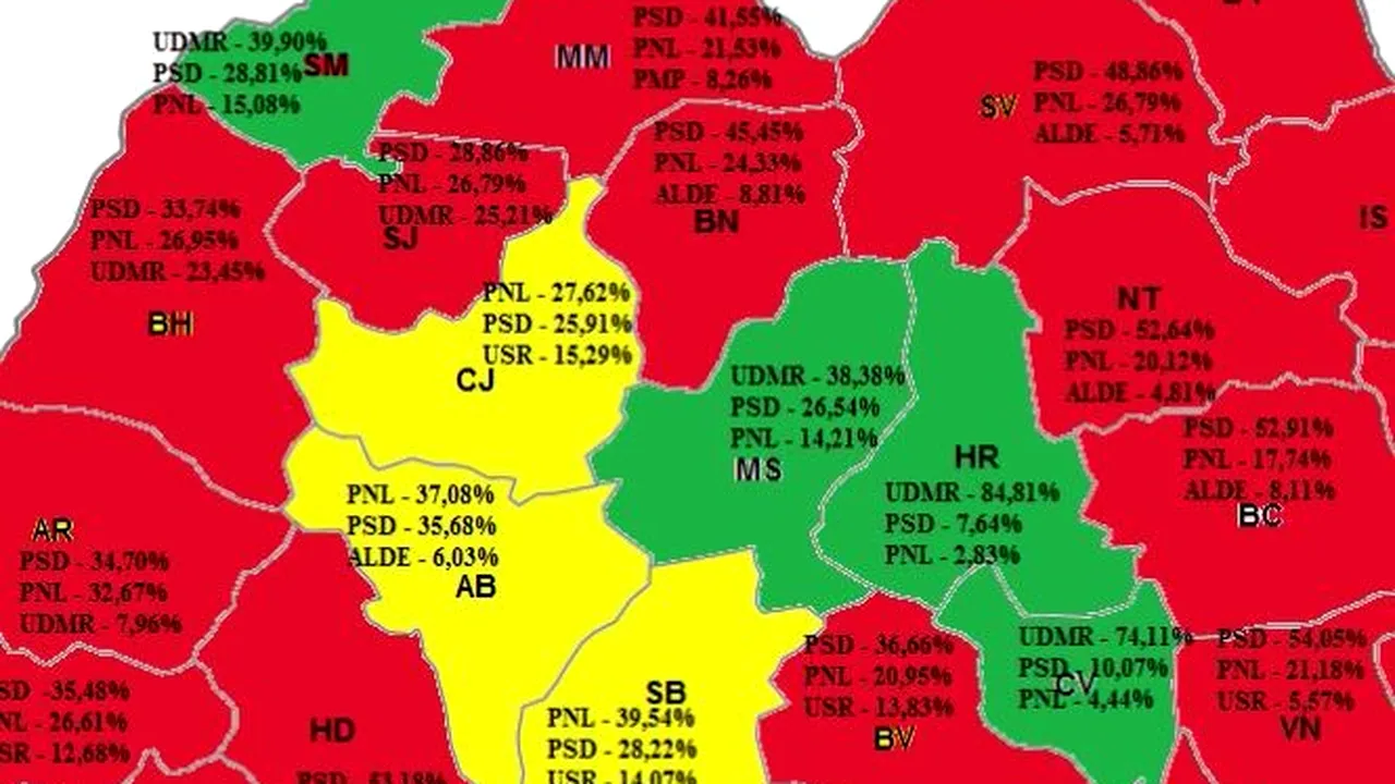 Ultimele rezultate BEC. Cine sunt noii parlamentari ai României. Lista județ cu județ. UPDATE