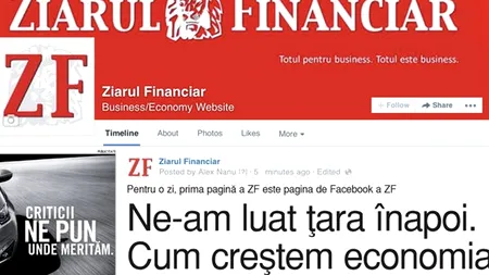 ZF: Ne-am luat țara înapoi. Cum creștem economia?