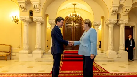 Nicușor Dan a primit-o la Palatul Cotroceni pe Angela Merkel, fostul cancelar al Germaniei. Ce au discutat cei doi
