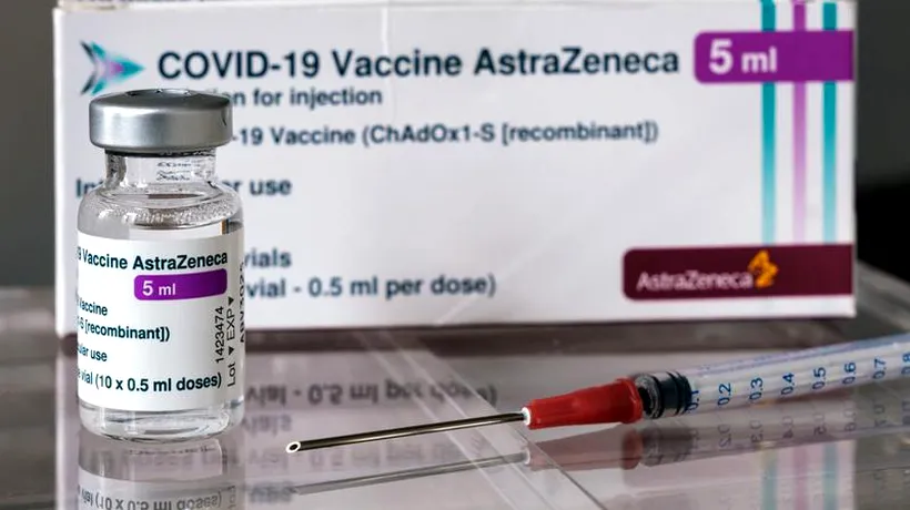 STUDIU: Vaccinul AstraZeneca, eficiență de 100% împotriva bolii severe şi a spitalizării