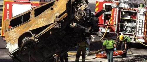 Opt români au murit într-un accident în Spania. MAE: E posibil să existe și o a noua victimă