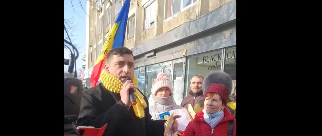 VIDEO | George Simion și protestatarii care au intrat cu el peste primarul Timișoarei, vizați într-un dosar penal