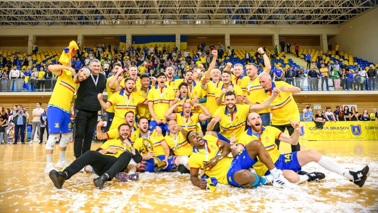 Surpriză de PROPORȚII în voleiul masculin! O nou-promovată a câștigat titlul național