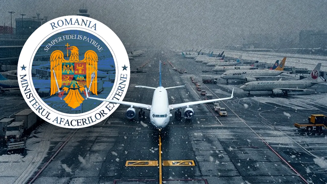 Atenţionare de călătorie emisă de MAE din cauza vremii: Perturbări în programul curselor AERIENE pe aeroporturile Manchester şi Liverpool