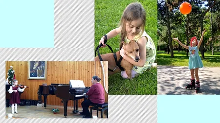POVESTEA Xeniei, fetița minune care la cinci ani face performanță pe acorduri de vioară. 