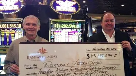 Ce a făcut un bărbat după ce a câștigat 14.200.000 de dolari la păcănele