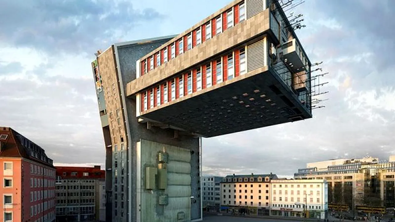 Proiectele arhitecturale imposibile ale lui Victor Enrich. GALERIE FOTO