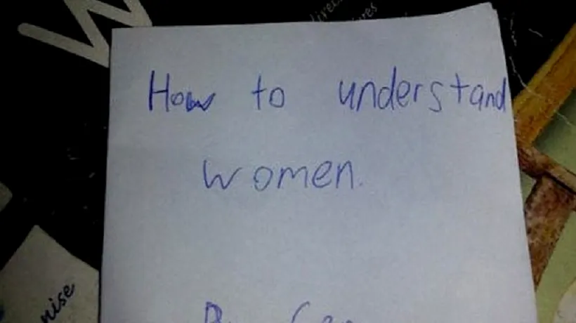 „Cum să le înțelegi pe femei. Un puști a descoperit la 12 ani cea mai simplă rețetă, pe care a rezumat-o într-o singură frază