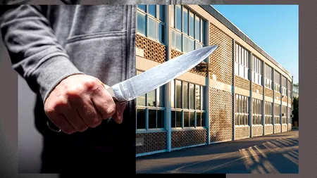 Un elev de 14 ani și-a ÎNJUNGHIAT cu un cuțit un coleg din Liceul sportiv din Târgu Jiu. Victima a supraviețuit
