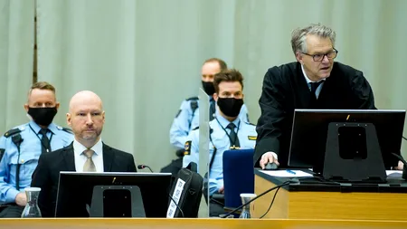 Justiția din Norvegia a respins cererea de eliberare condiționată a lui Anders Behring Breivik