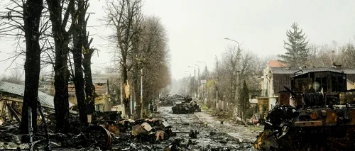 FOTO | Reacție halucinantă a Moscovei la masacrul comis de soldații ruși în Bucea: „O provocare a armatei şi radicalilor ucraineni” / Groapă comună cu 57 de morți, găsită în localitatea ucraineană