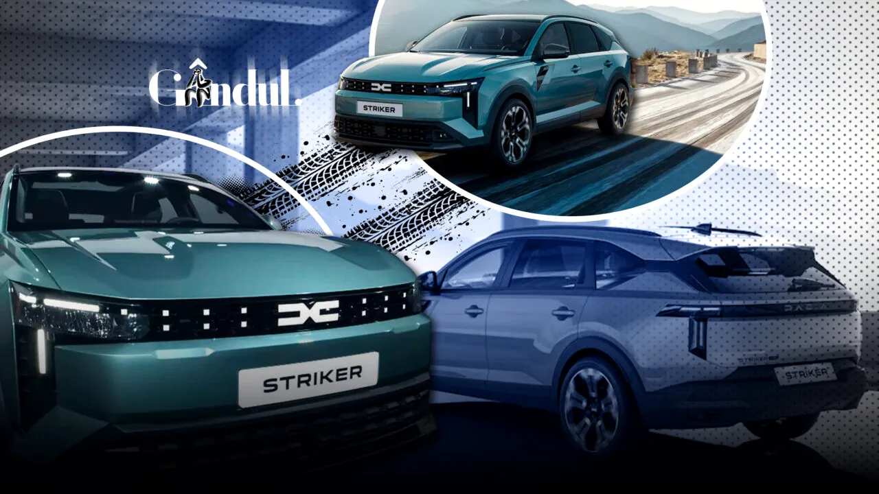 Primele imagini cu noul model Dacia Striker. Când se va lansa și care este prețul