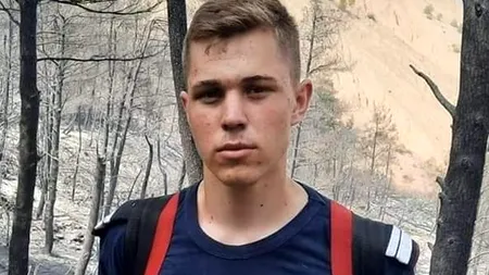 Pompierul român de numai 20 de ani care a mers să se lupte cu incendiile în Grecia: E ca o cursă contracronometru. / Suntem oameni și trebuie să ne ajutăm!