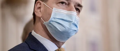 Ludovic Orban, sfat pentru persoanele diagnosticate cu COVID-19: Să se interneze în spital măcar câteva zile